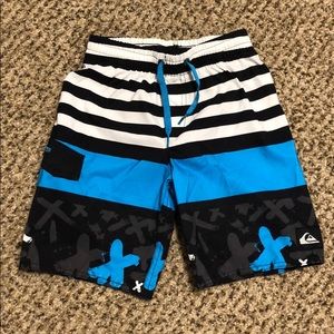 Quicksilver boy swim trunks size 6 with a pocket!!